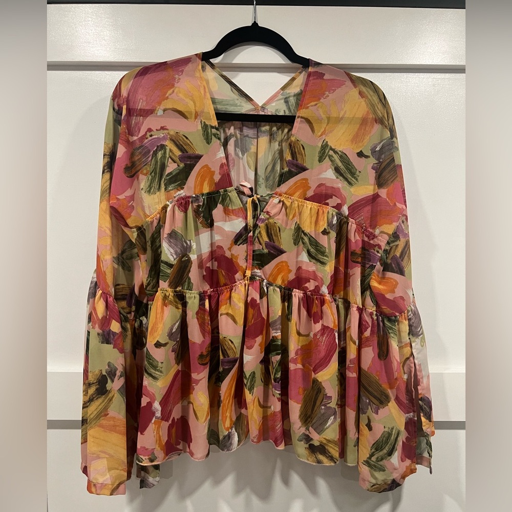 Shein multicolor short top